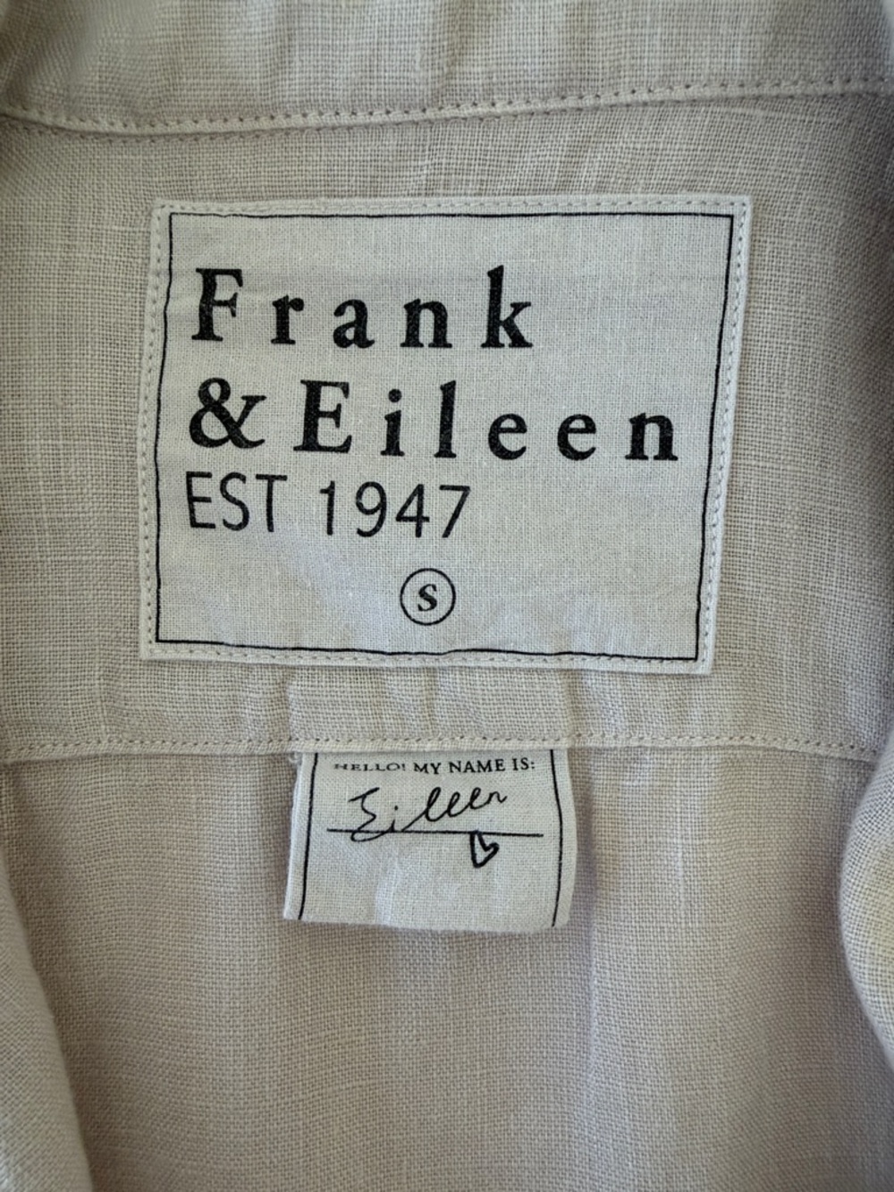 Frank & Eileen Tuscany Getaway Set  SMALL Sand Linen - Picture 5 of 7